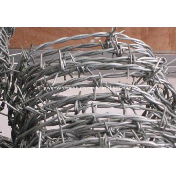 Bwg16 Single Electric Galvanzied Barbed Wire (Anping Factory)